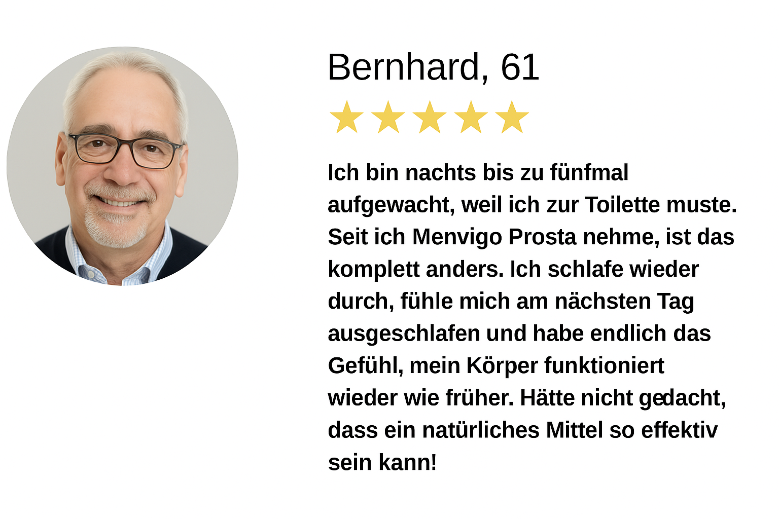 Bernhard Bewertung