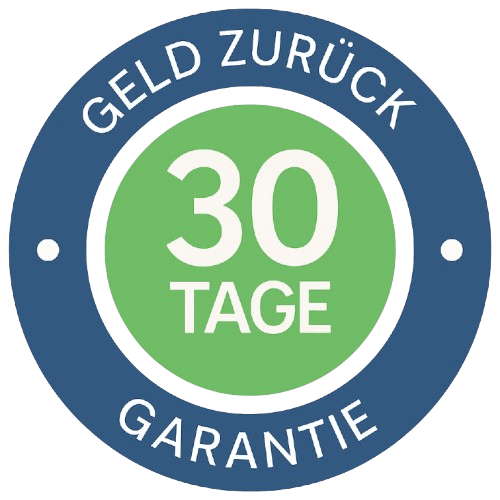 30 Tage Geld-zurück-Garantie